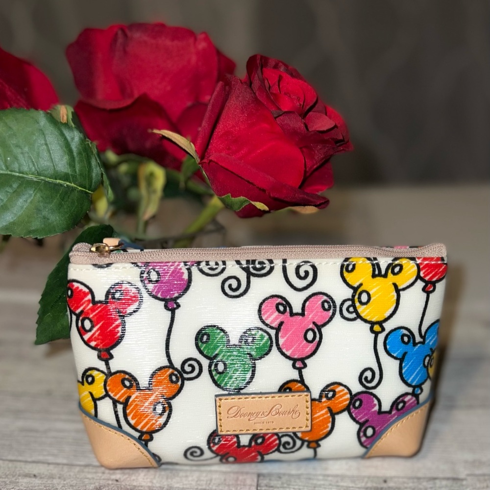 DOONEY & BOURKE DISNEY BALLOONS COSMETIC BAG